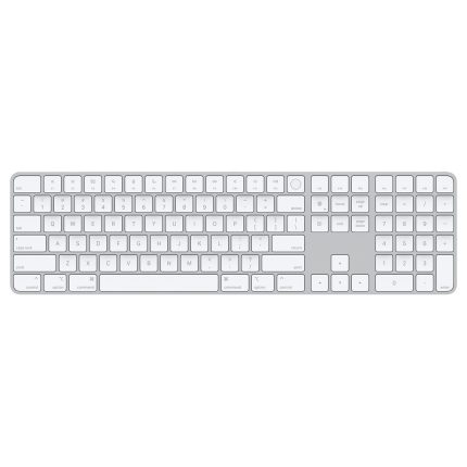 Apple Magic Keyboard with Touch ID and Numeric Keypad - US English - White Keys