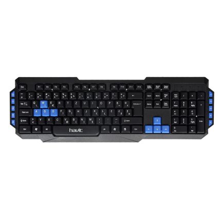 Havit KB327 Black USB Multimedia Keyboard with Bangla