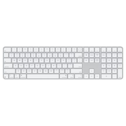 Apple Magic Keyboard with Touch ID and Numeric Keypad USB–C White