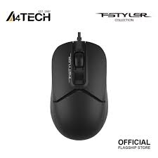 A4TECH FM12 FStyler Black Optical Mouse