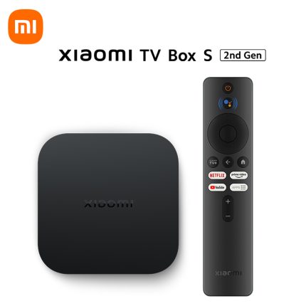 Xiaomi TV Box S (2nd Gen) 4K Ultra HD 2GB/8GB Google TV-Black